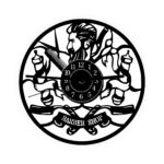 BARBERn Descoperă acest ceas de perete Barber Shop, perfect pentru a-ți decora salonul. Acest ceas de perete cu tematică barber, îmbină funcționalitatea și designul atrăgător, adăugând o notă de profesionalism și rafinament în spațiul tău de lucru.