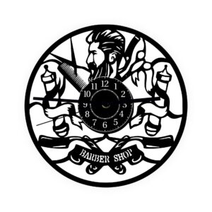 Descoperă acest ceas de perete Barber Shop, perfect pentru a-ți decora salonul. Acest ceas de perete cu tematică barber, îmbină funcționalitatea și designul atrăgător, adăugând o notă de profesionalism și rafinament în spațiul tău de lucru.
