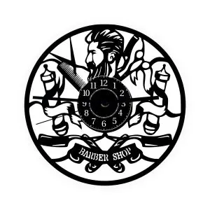 Descoperă acest ceas de perete Barber Shop, perfect pentru a-ți decora salonul. Acest ceas de perete cu tematică barber, îmbină funcționalitatea și designul atrăgător, adăugând o notă de profesionalism și rafinament în spațiul tău de lucru.