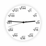 Ceas de perete Matematică Descoperă un ceas de perete Matematică inovator, care îmbină pasiunea pentru matematică cu elementele decorative. Acest ceas tematic este perfect pentru pasionații de matematică, elevi, studenți sau profesori. Fie că dorești să adaugi un element educațional în camera ta sau să surprinzi un profesor pasionat de matematică cu un cadou special, acest ceas va fi o alegere minunataă.