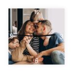 ceas de perete personalizat cu poza preferată