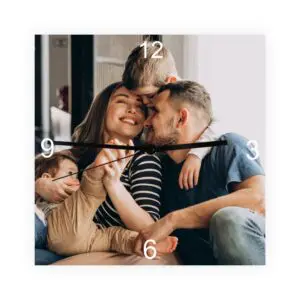 ceas de perete personalizat cu poza preferată