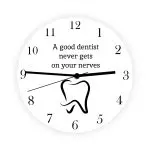 Ceas Dentist personalizat, ideal pentru cabinete stomatologice moderne