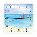 Ceas de perete Plaja si marea