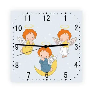 Ceas de perete copii - Îngerași