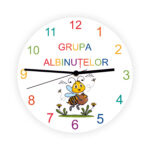 Ceas personalizat Grupa Albinuțelor