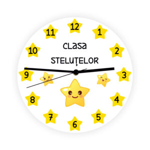 Ceas personalizat Clasa Steluțelor